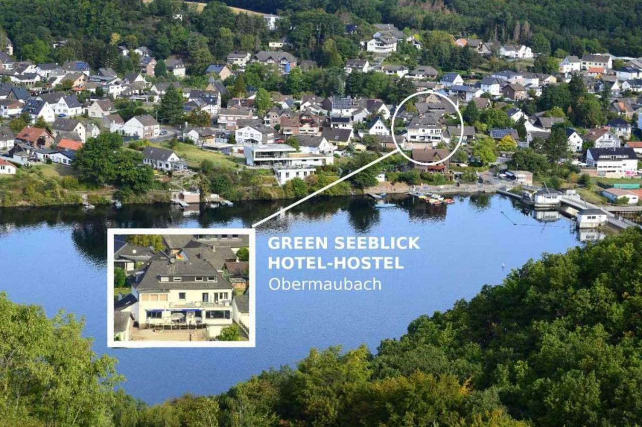 Green Seeblick Hotel Am See Obermaubach Exterior foto